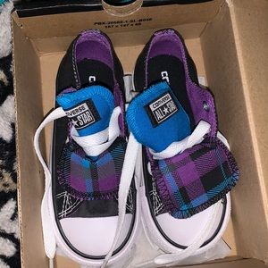 Size 8 little girls converse